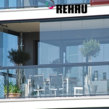Rehau cam balkon uygulaması